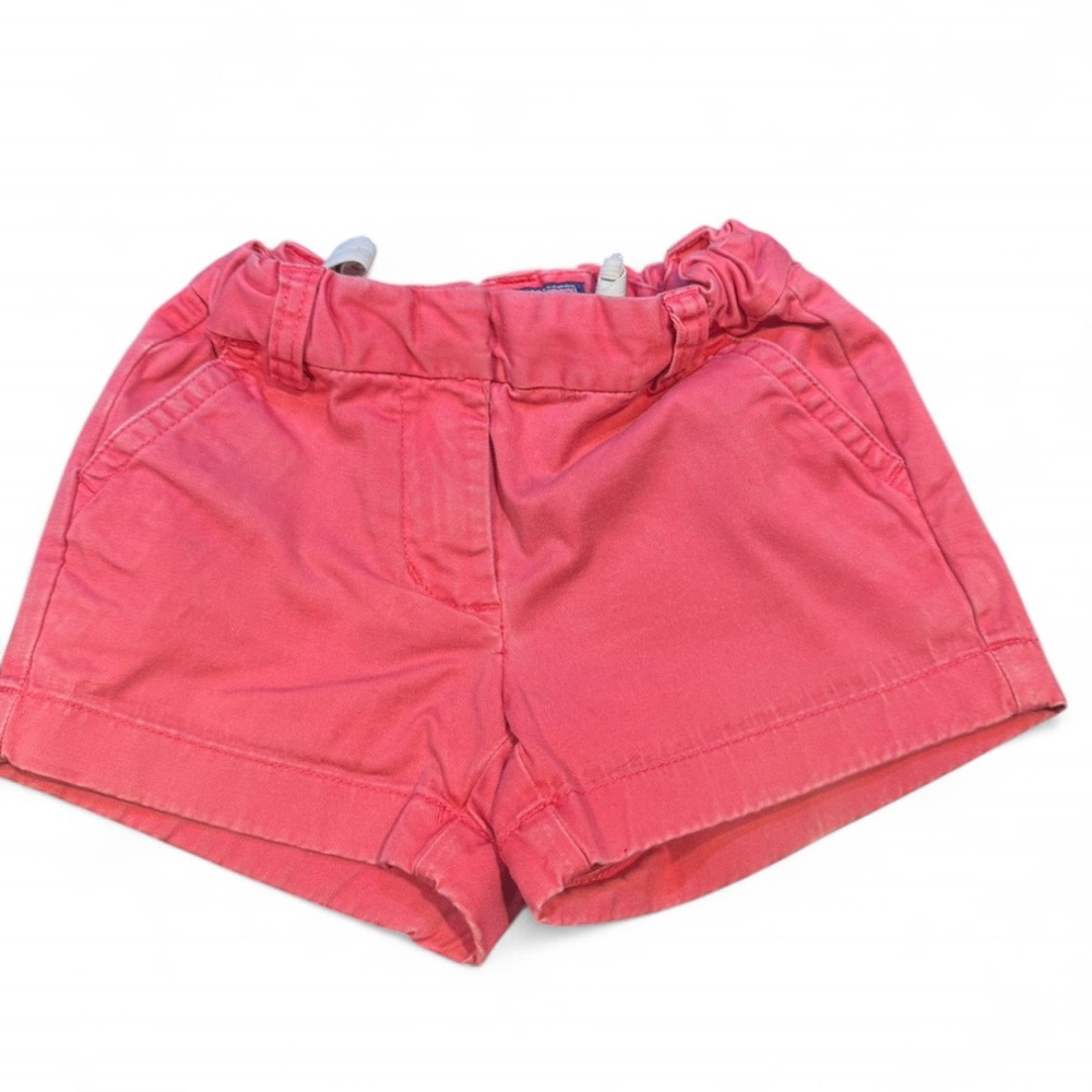 Vineyard Vines Girls’ Salmon Pink Pull-On Shorts Size 5